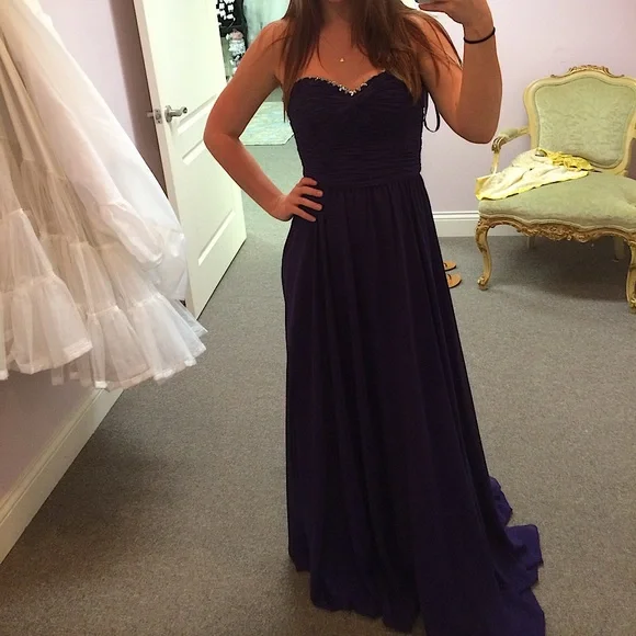 high neck black bridesmaid dress Tilly Satin High Neck Bridesmaid Dress main image 0